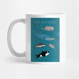 Valaffisch, Vote Whale Election Poster Swedish Pun Mug